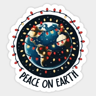 Peace on Earth Sticker